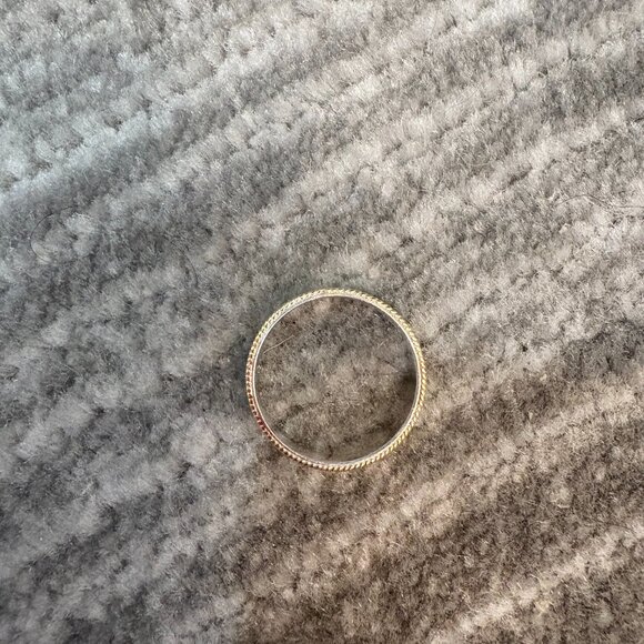 ANNA BECK Classic Stacking Ring - Gold (US Size 9) - Picture 3 of 4